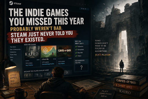 The Indie Games You Missed This Year Probably Weren't Bad. Steam Just Never Told You They Existed.
