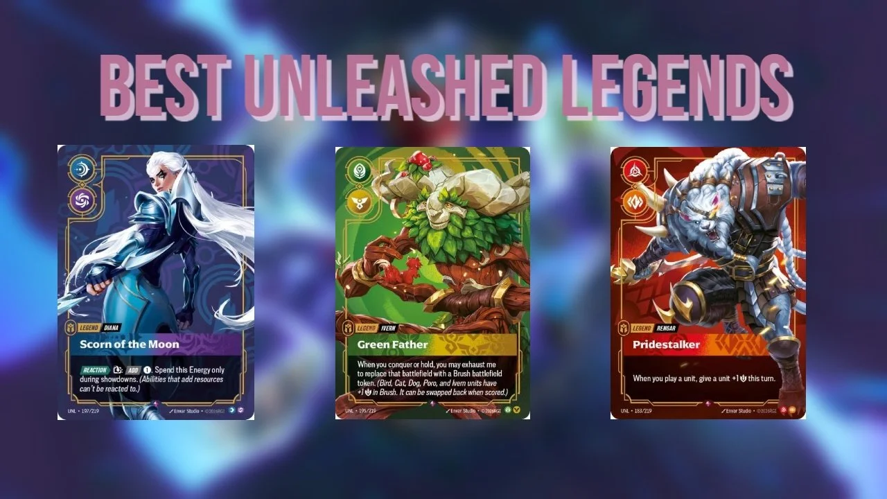 Best Legends From Riftbound: Unleashed Ranked For Competitive And Casual Play