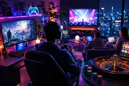 The Evolution of Online Entertainment in the Gaming Era