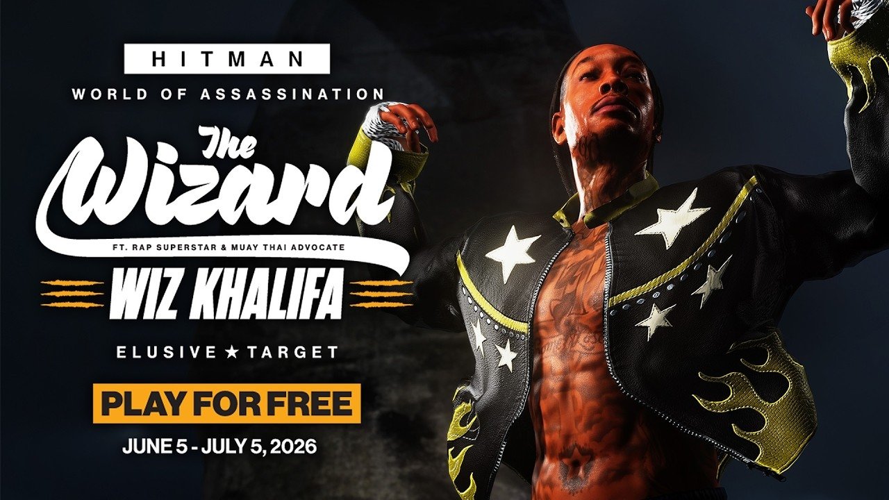 HITMAN World of Assassination's Wiz Khalifa Elusive Target Is A Fun, Easy Kill