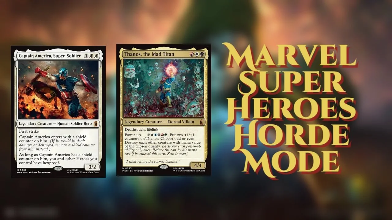 Magic: The Gathering Marvel Super Heroes Horde Mode: Choose Your Side