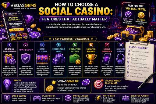 How to Choose a Social Casino: Features That Actually Matter