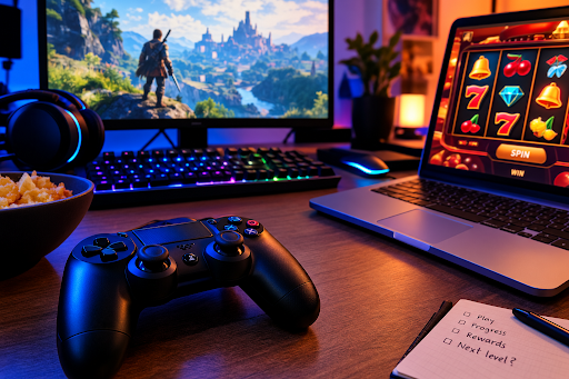 How Video Games and Online Casinos Use Similar Reward Systems