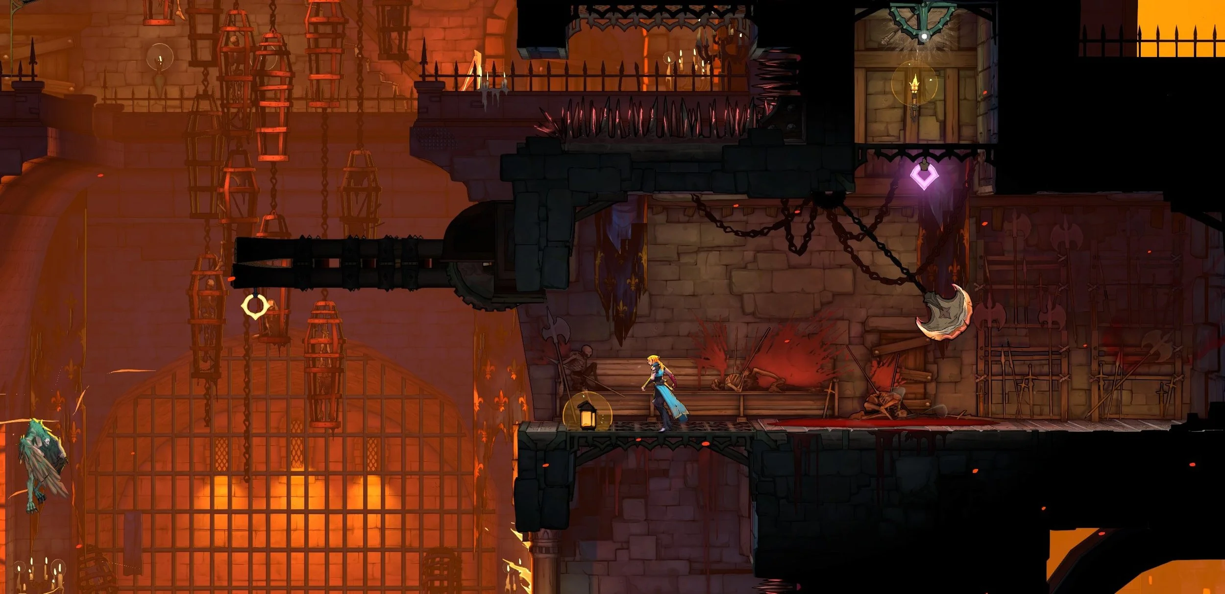 How to Activate the Carpenter's Crane in Castlevania: Belmont's Curse