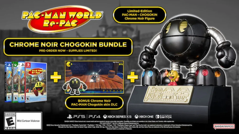 Pacman Exotics Pre-Orders Open For PAC-MAN WORLD RE-PAC With Unique Collector's ...