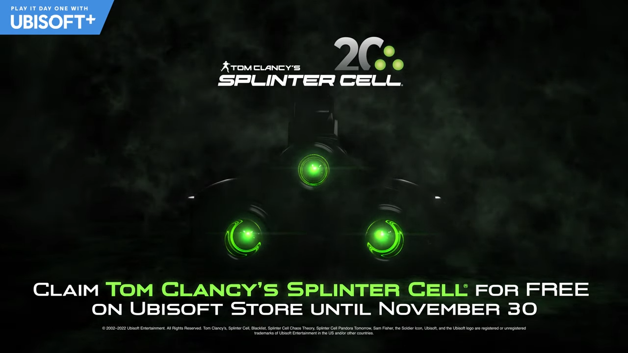 Ubisoft Has Just Announced a Remake of the Original Splinter Cell