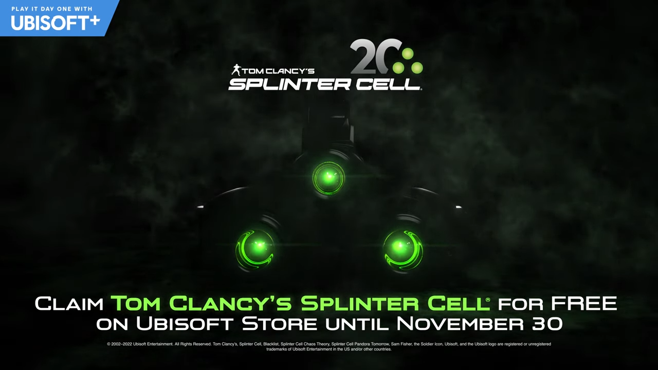 Splinter Cell Remake Playstation 5 / PS5 