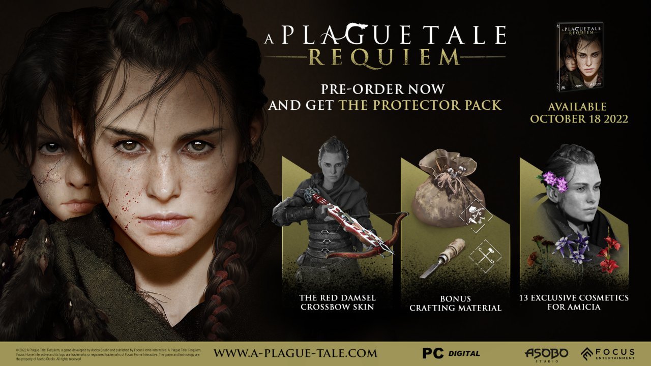 Far from Innocence — Amicia and Hugo's next chapter in A Plague Tale:  Requiem, out October 18 – PlayStation.Blog