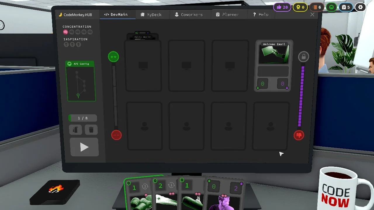 Developer Hell Project Manager DEV_HELL First Impression: A Decent Deck-Builder Hidden In There ...