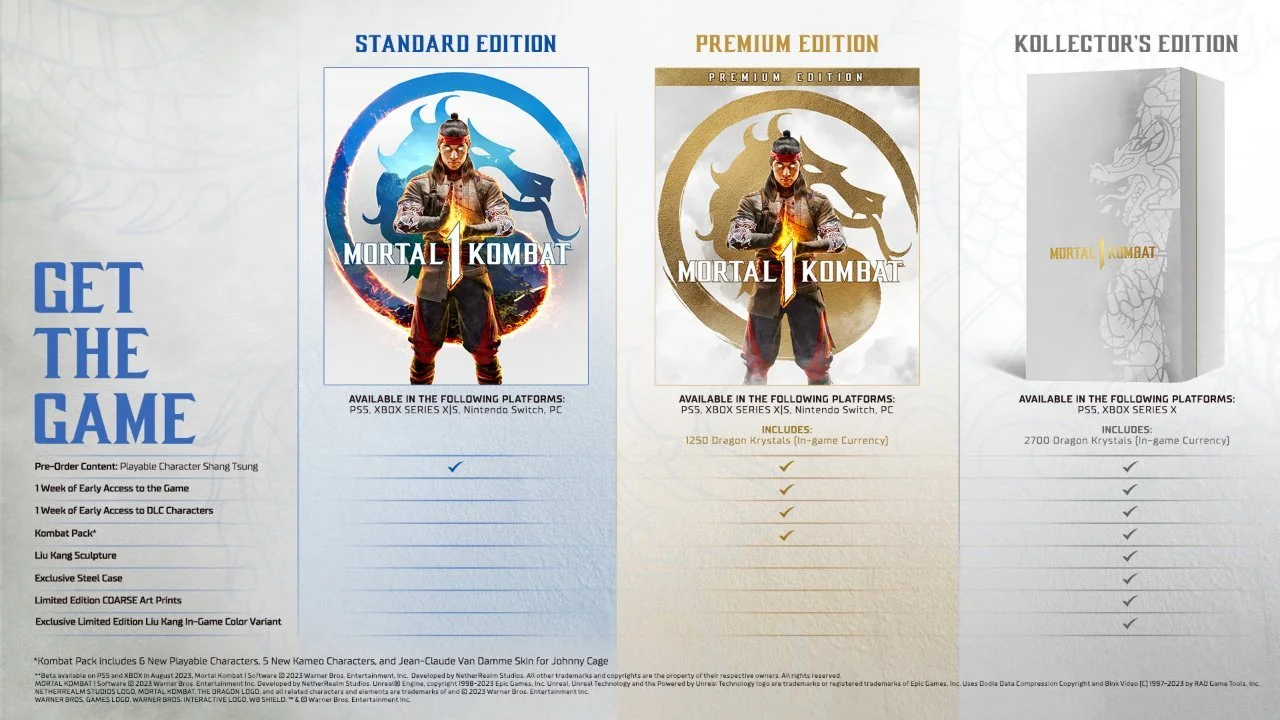 MORTAL KOMBAT 1 PreOrders Are Available Now! — GameTyrant