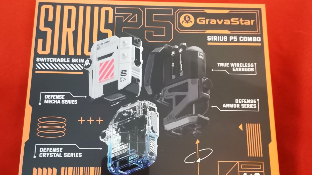 GravaStar Sirius P5 Combo True-Wireless Earbuds GRAVASTAR