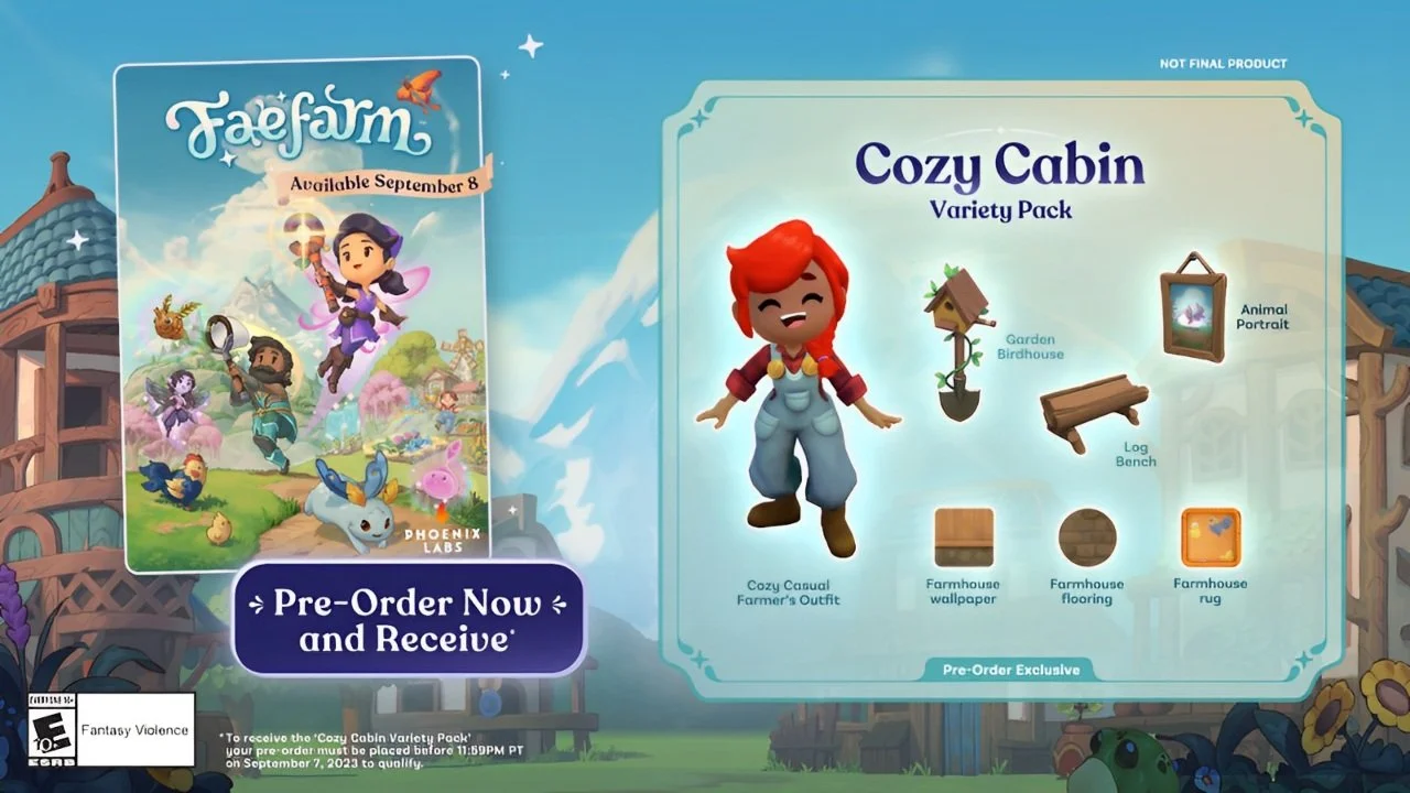 Phoenix Labs Announced The Pre-Order Bonus For FAE FARM — GameTyrant