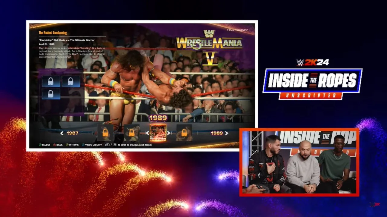 Wwe White Ropes Inside The Ropes Episode 2 Is Here For WWE 2K24 — GameTyrant