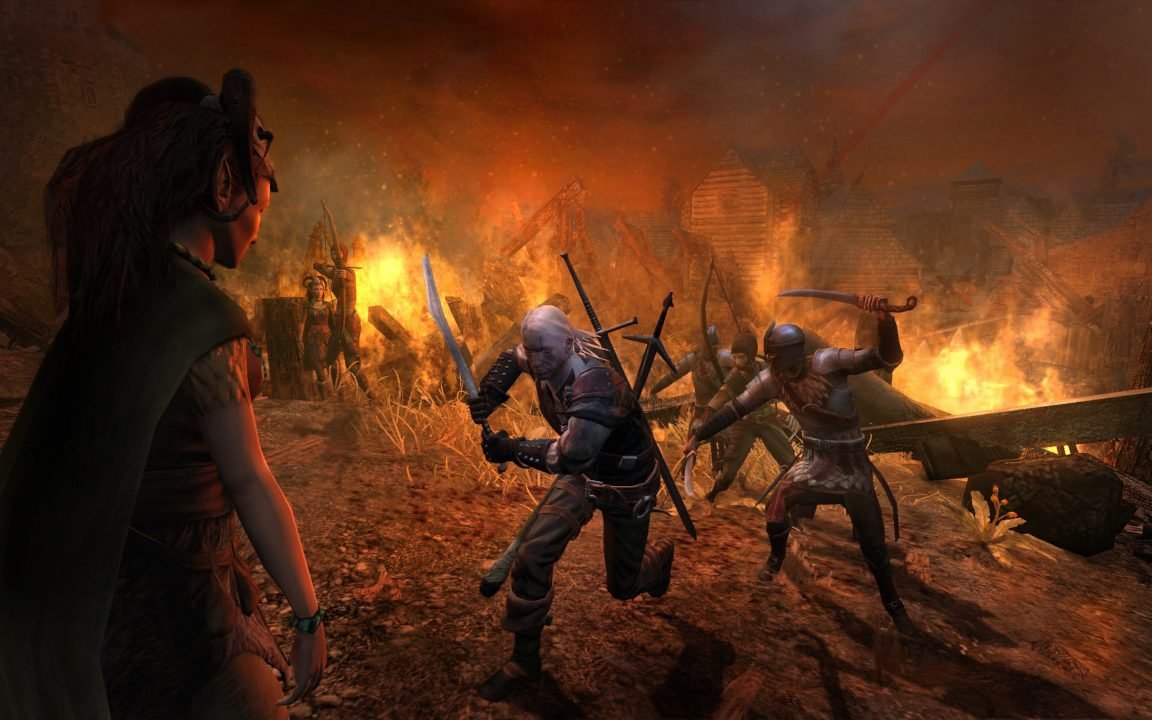 A remake of The Witcher 1 is currently in the works