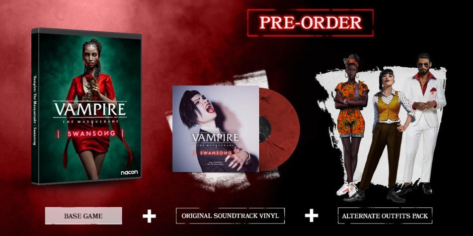 Pre-Orders For VAMPIRE: THE MASQUERADE - SWANSONG Are Now Open