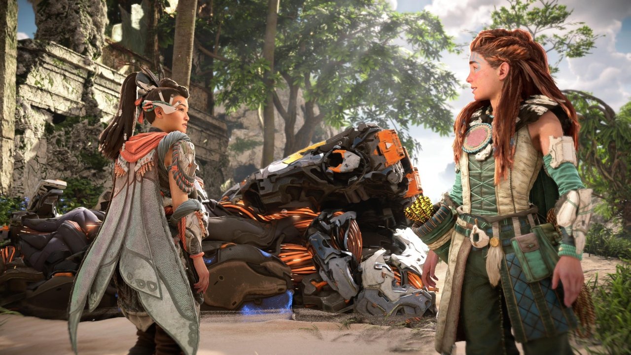 Horizon Burning Shores sofre review bombing devido a beijo de Aloy