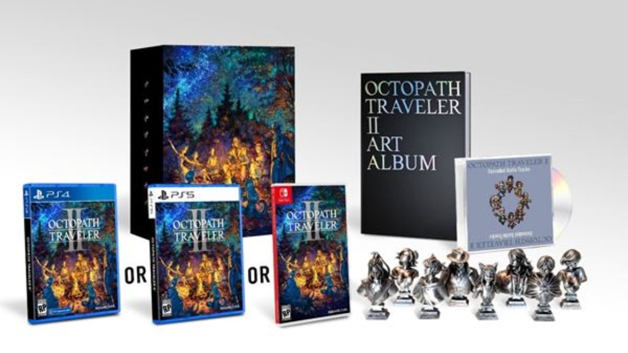 Octopath Traveler II Official Complete Guide & Art Setting