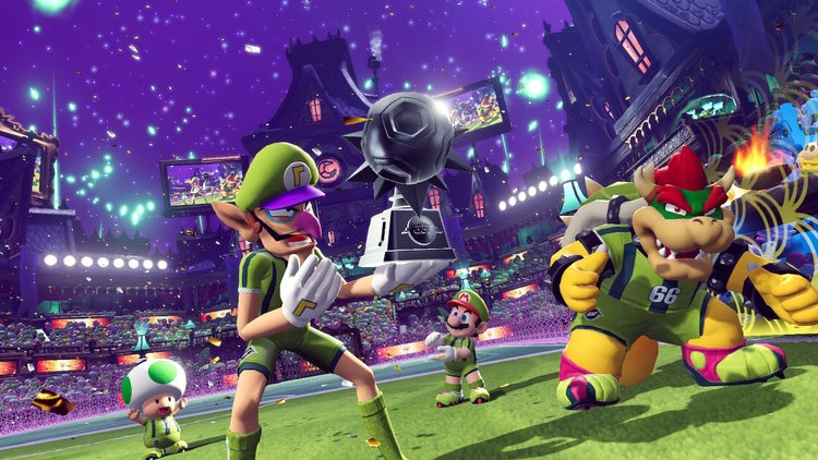 Mario Strikers: Battle League Adds Bowser Jr. & Birdo In New Update