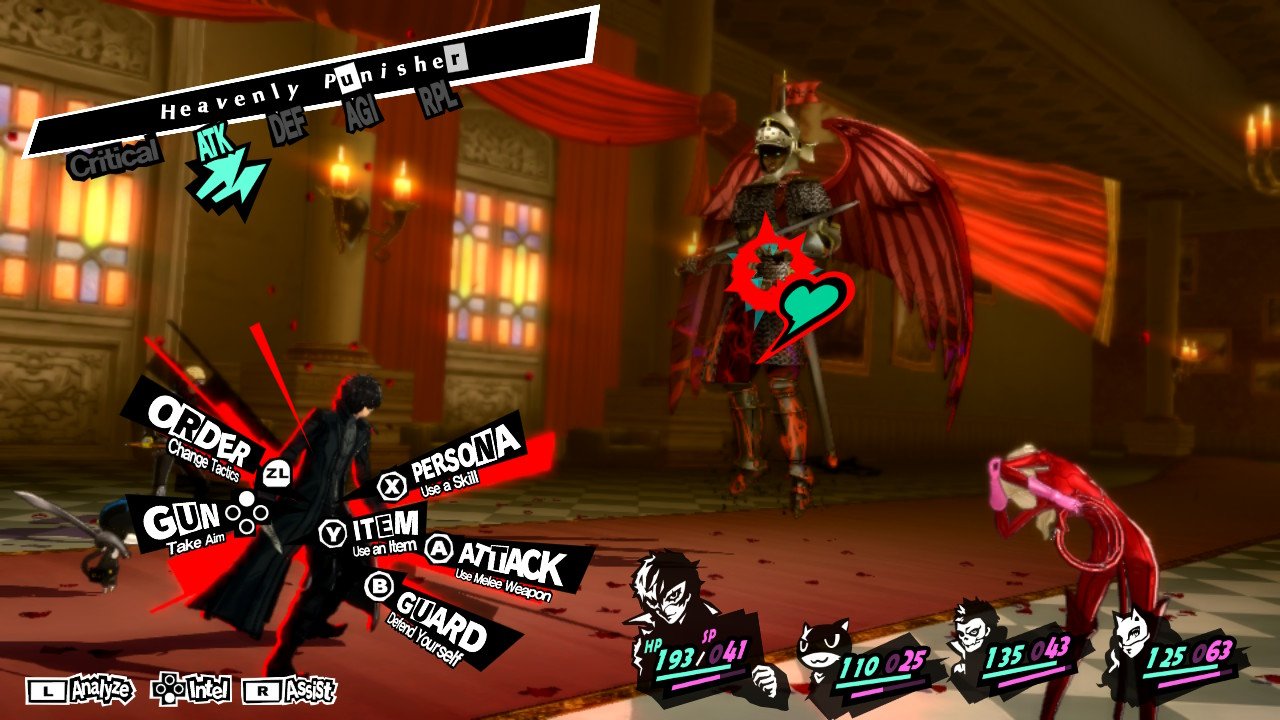 Persona 5 Royal gameplay (Nintendo Switch) 