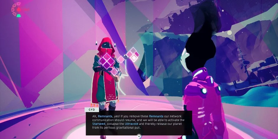 Solar Ash Rie SOLAR ASH Review: An Emotional Journey Into The Void — GameTyrant