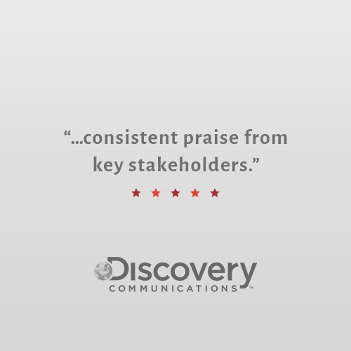 "Karen’s biggest strength is in project management and her ability to develop, foster and maintain relationships with a variety of external and internal clients. She forged long-standing relationships with numerous media outlets that helped to drive the business forward. Further, she led talent management in superior fashion – earning her consistent praise from key stakeholders including network talent, agents, ad sales and affiliate representatives and clients. Her personal approach to communications and ability to work towards consensus across business disciplines makes her an asset to any communications team." James Ashurst VP of Communications, Discovery Communications