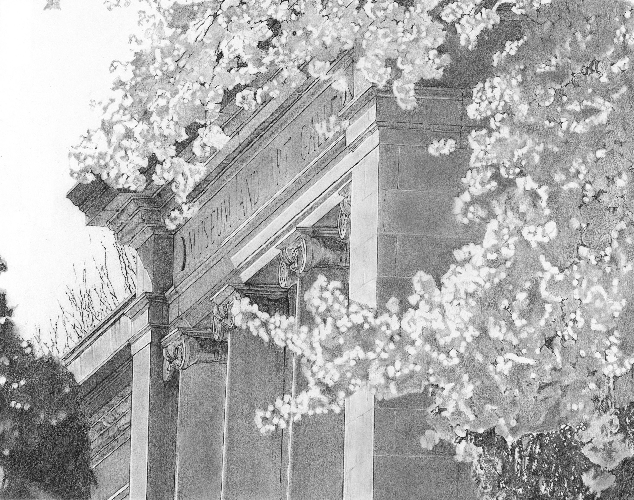 Reading Public Museum (Reading, PA), 11"x14"