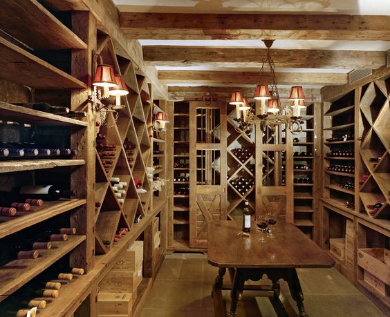 Wine cellar via pinterest Douglas Vanderhorn architect
