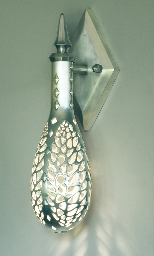 Dragon egg wall sconce by Martin Pierce Hardware Los Angeles Ca Photo Doug Hill