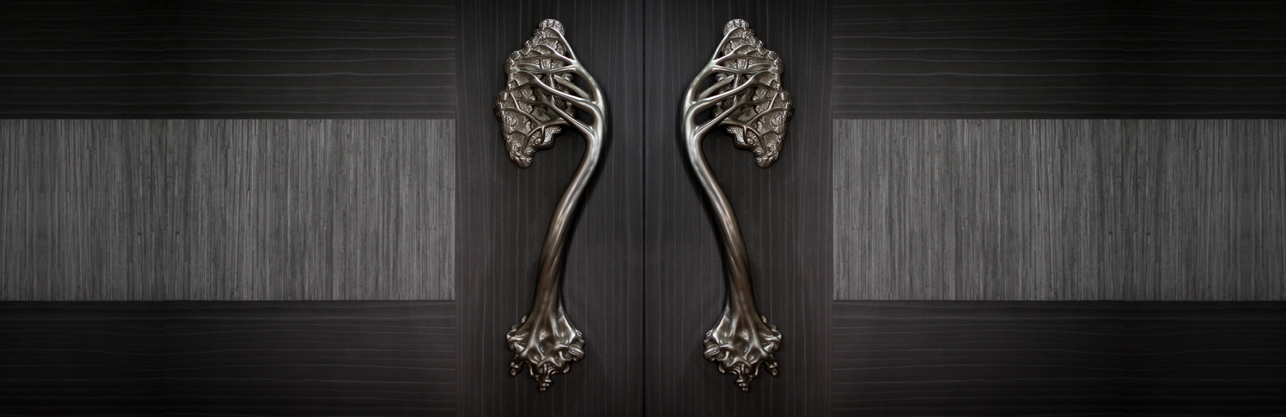   TREE HANDLES    Luxury door handle collection,       inspired by Gaudi     