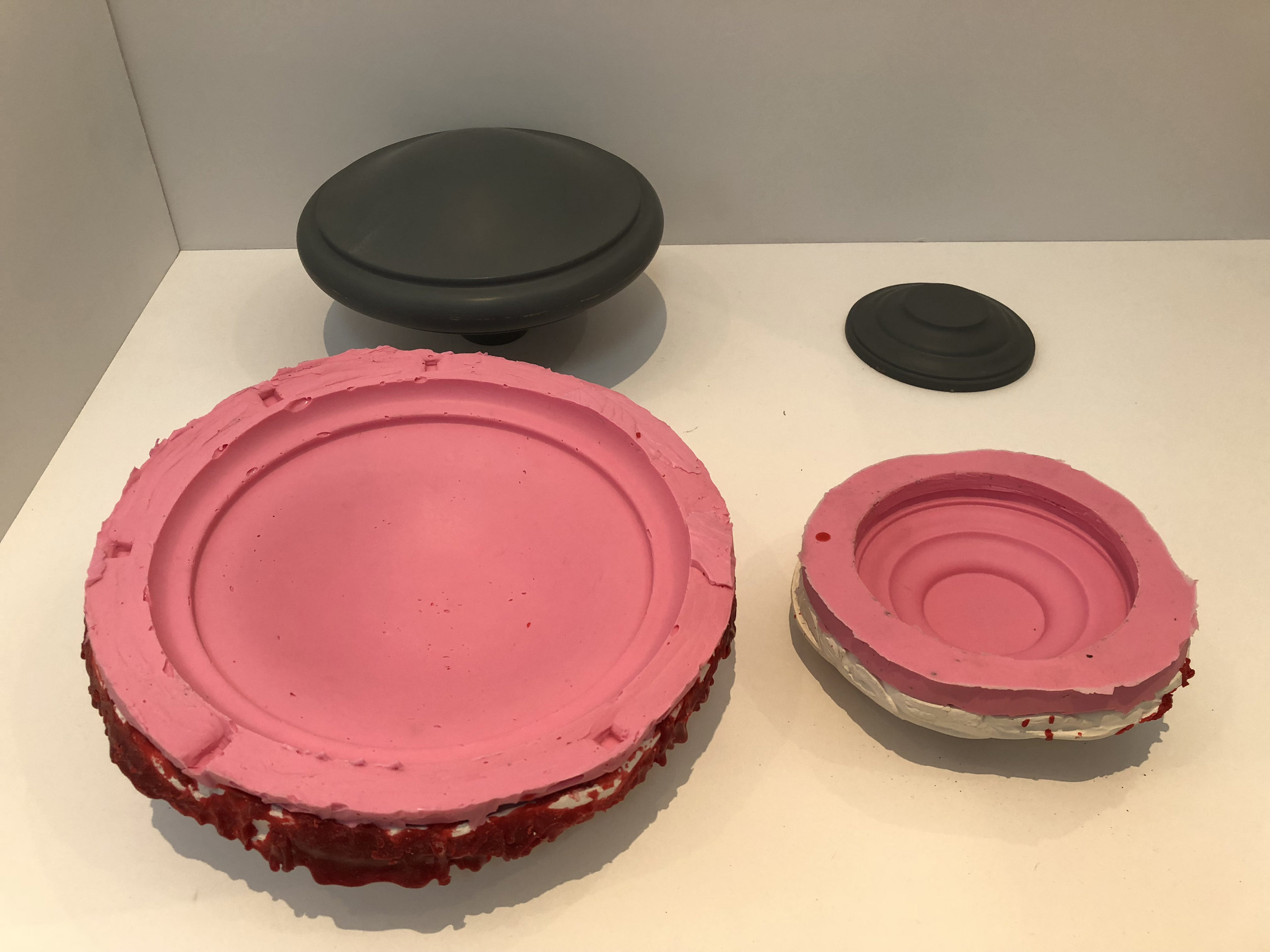 Turned pattern and rubber molds.jpg