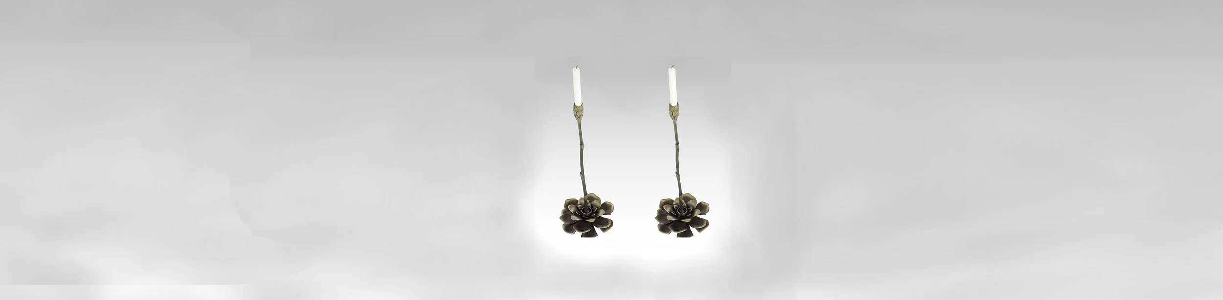 Candlesticks our new designs take shape