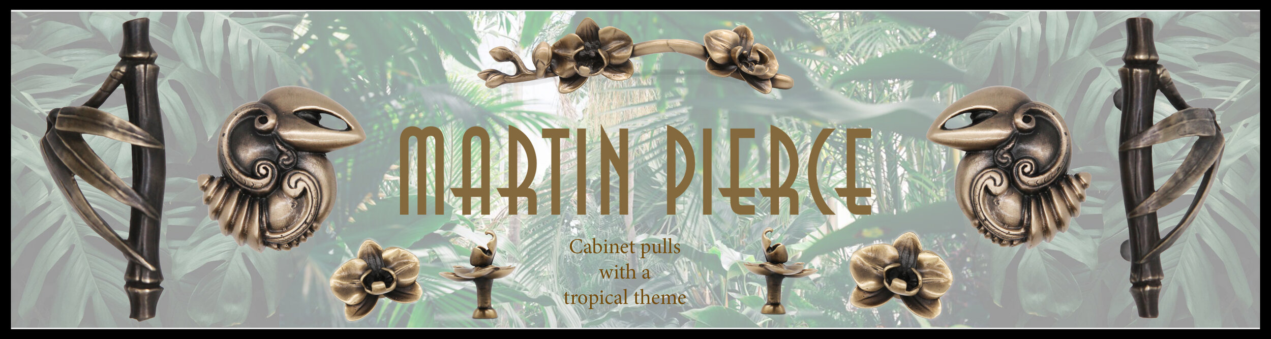 Animal and floral unique cabinet pulls