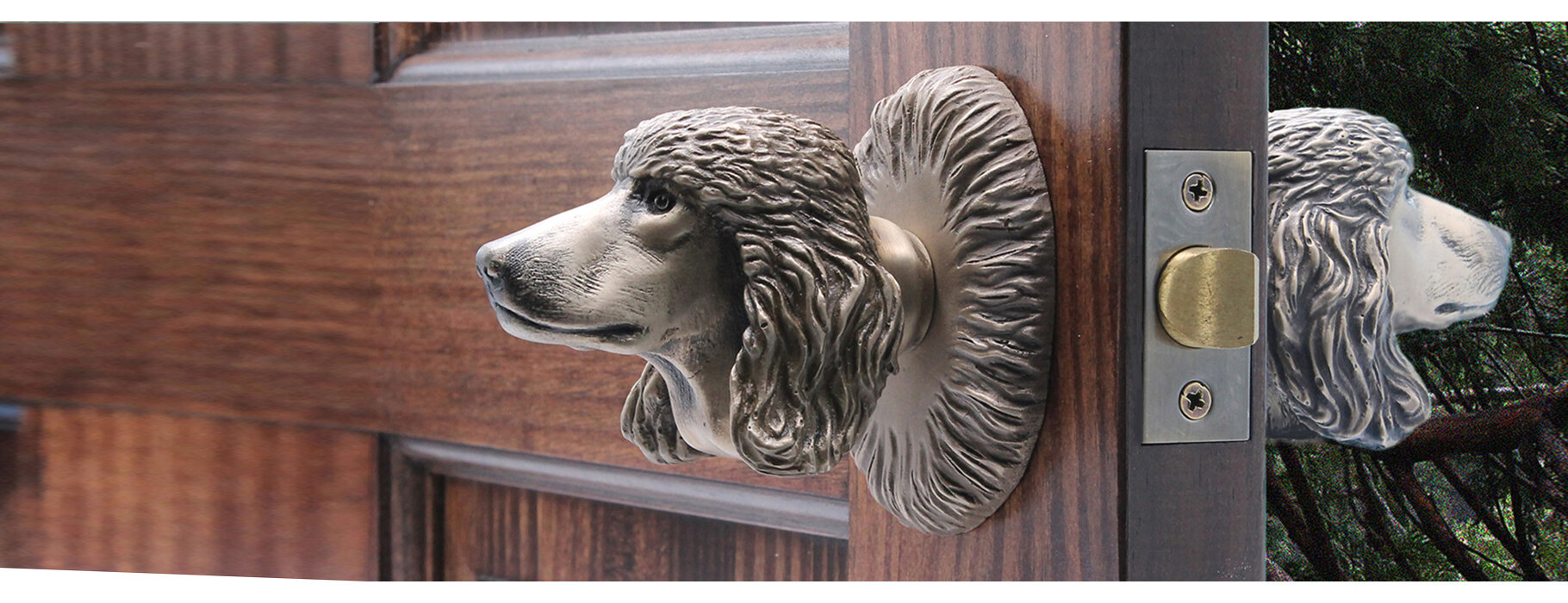 Poodle door knob Set Martin Pierce.jpg