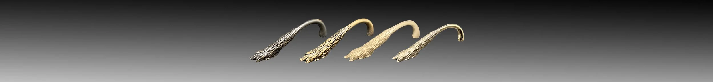 Color and luster when choosing cabinet handles