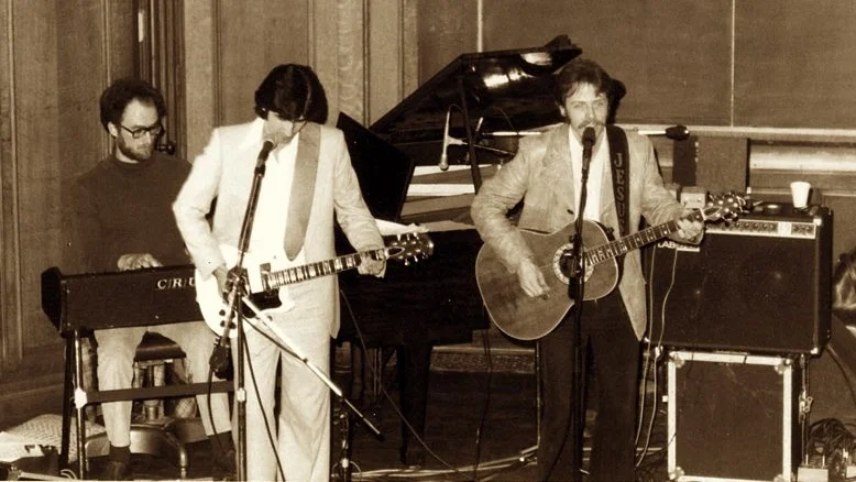 The Frankincense & Myrrh Band plays at Yale - Chris Dunn, Nick Champlin & Tom Totton