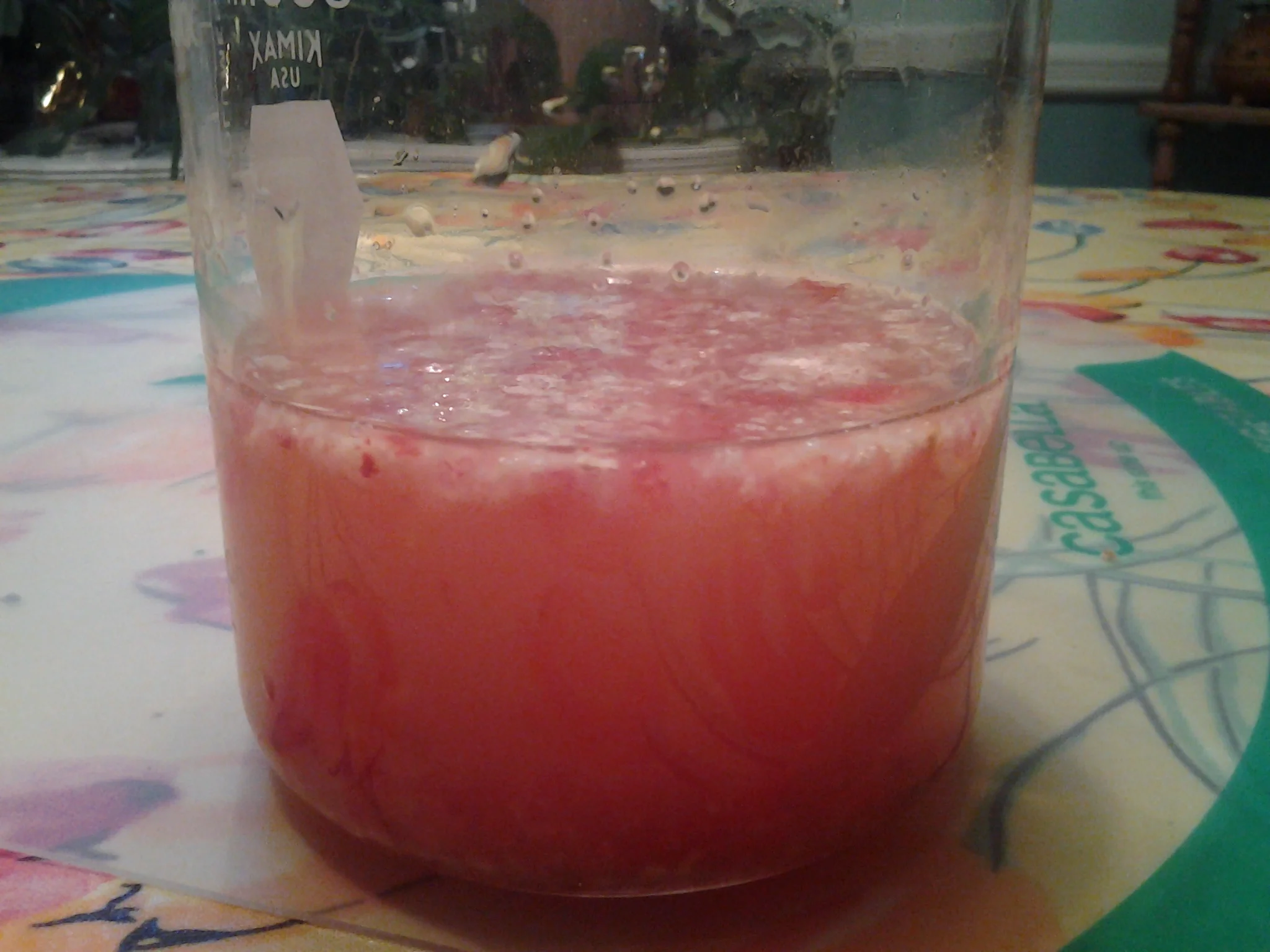 4. Place plastic cup with seeds & water in warm place. A garage is ideal. Keep in garage until mold covers top of water.