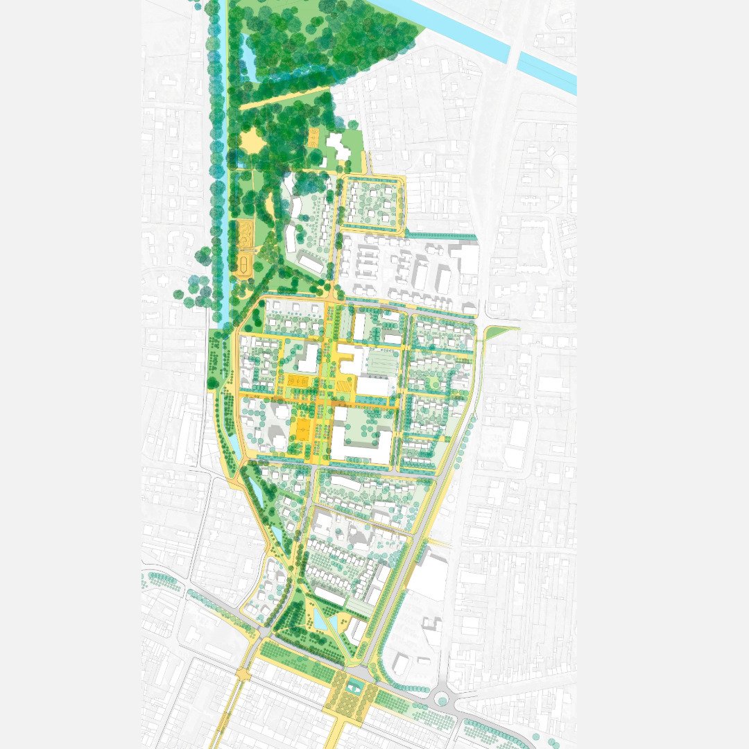 Vitry le Fran&ccedil;ois (FR)

@sylvalandscape 
@ingetec__ 

#ecoquartier #ecologie #ilotdefraicheur #urbanisme #urbanplanning #urbandesign #paysage #landscapedesign #masterplan #planguide #graphism #graphisme #illustration #faireaimerlaville