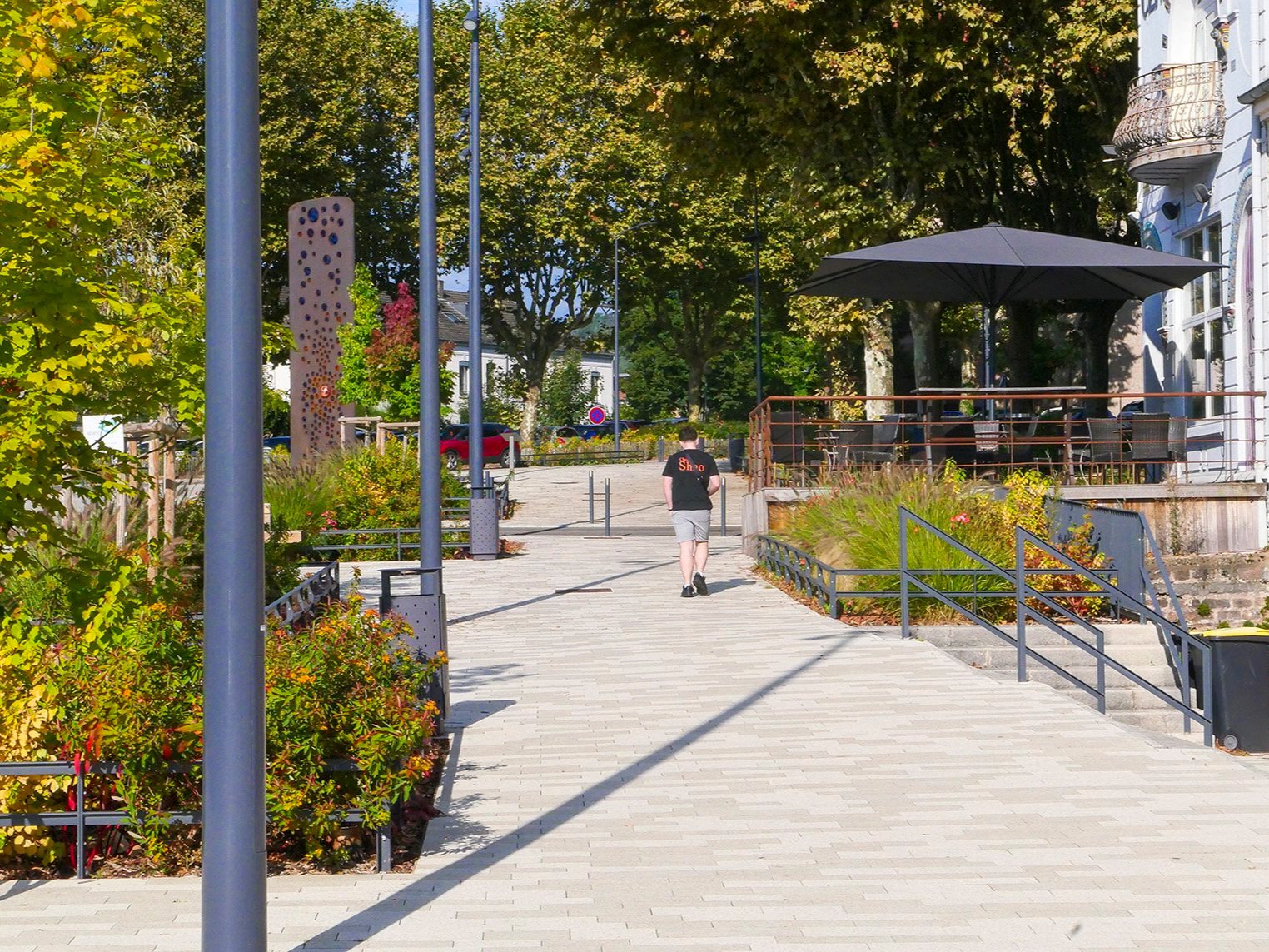 Et la vie s’installe sur l’esplanade Foch-Verdun !!!