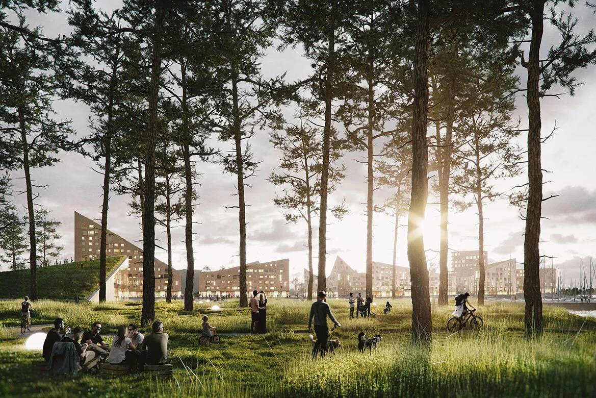 Viinikanlahti - la Ville Lac.