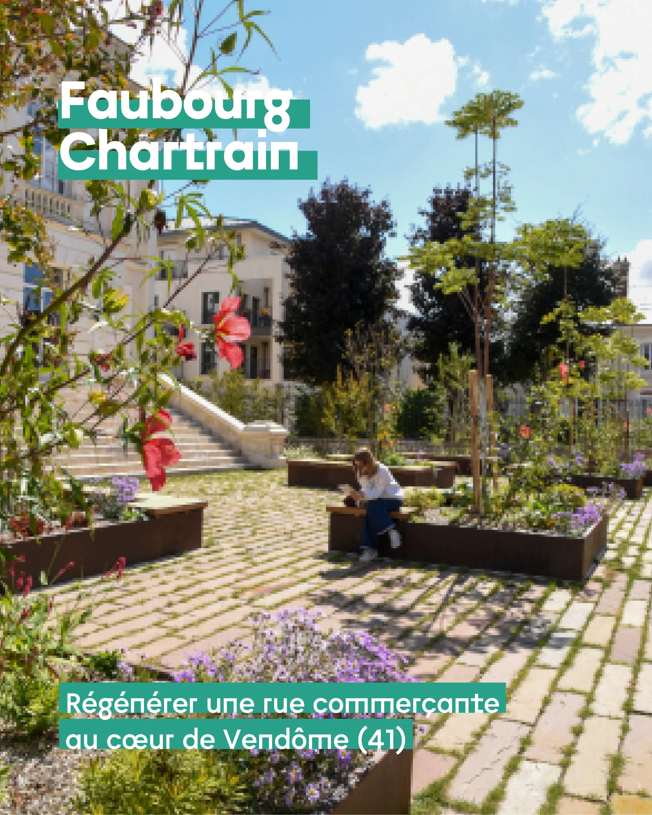 Nouvelle étape dans l’amélioration du cadre de vie des vendômois et dans la consolidation de l’attractivité du cœur de ville.