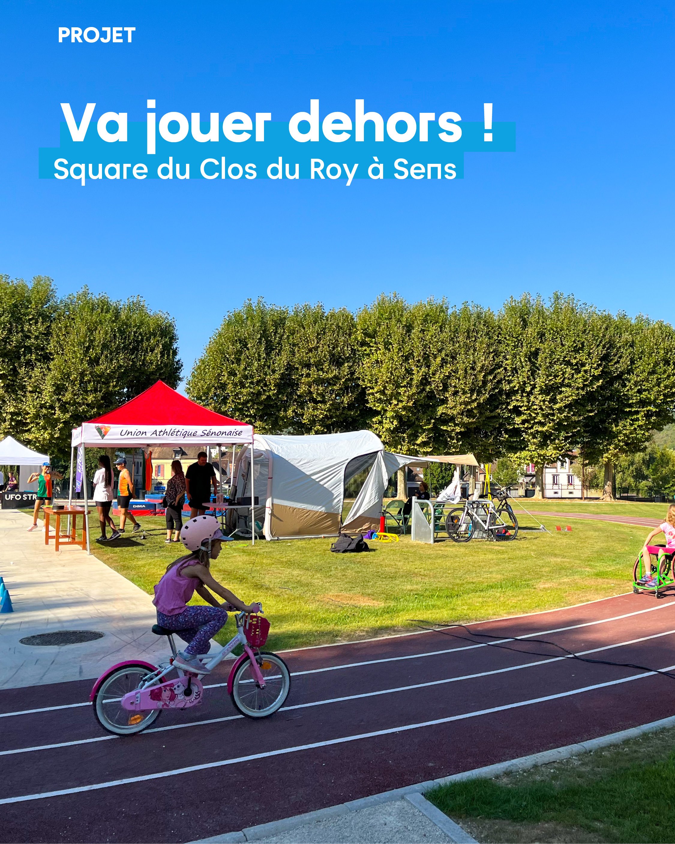 Square sportif, ludique et intergénérationnel au coeur de Sens