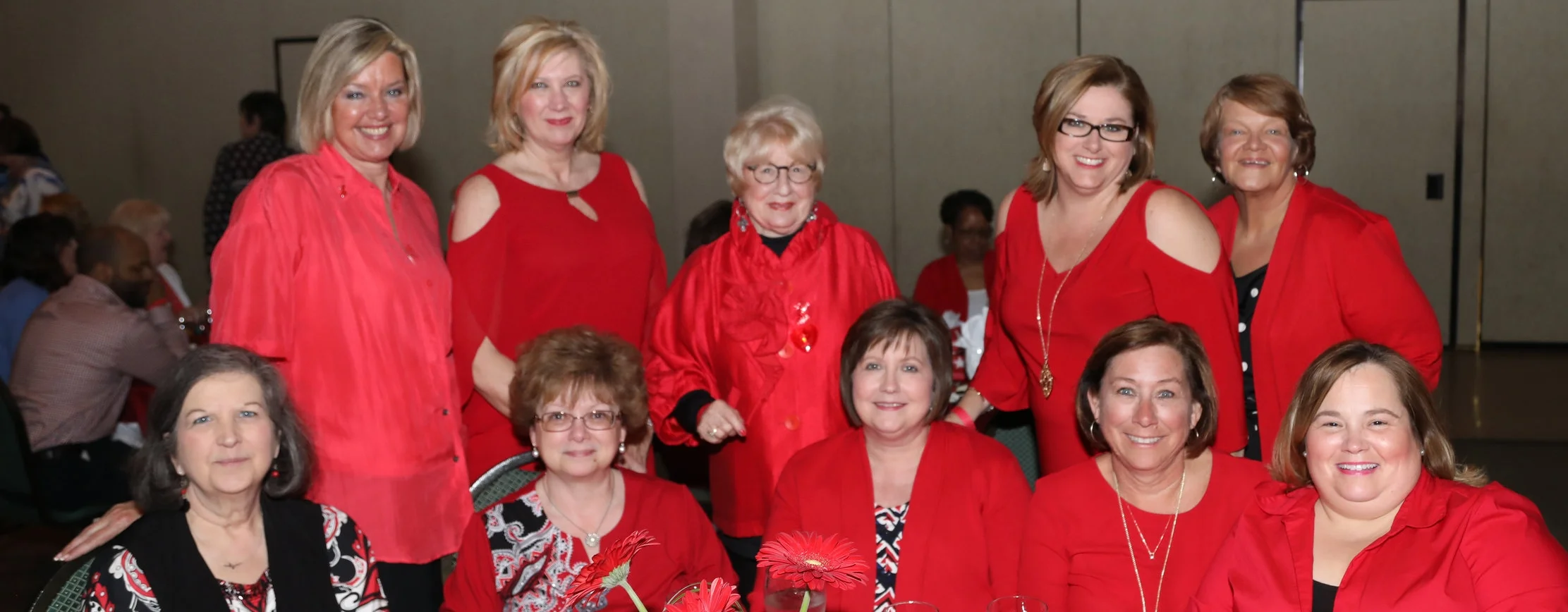 Gwendolyn Bledsoe Baker, Mae Cunningham, Linda Hudson & Jean Murphy