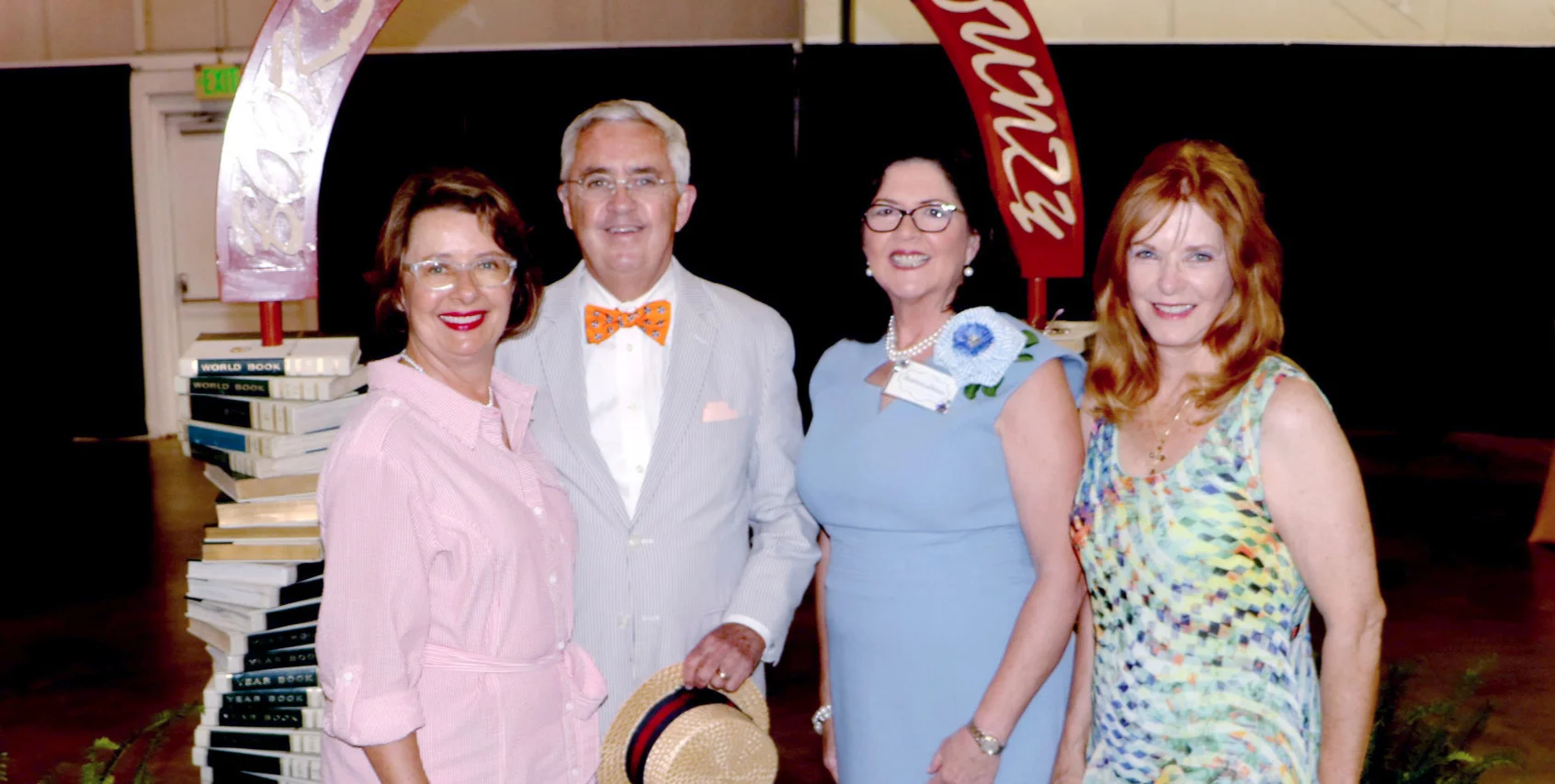 Claudia & Bill Haltom, Elaine Christian & Linda Climer Vince