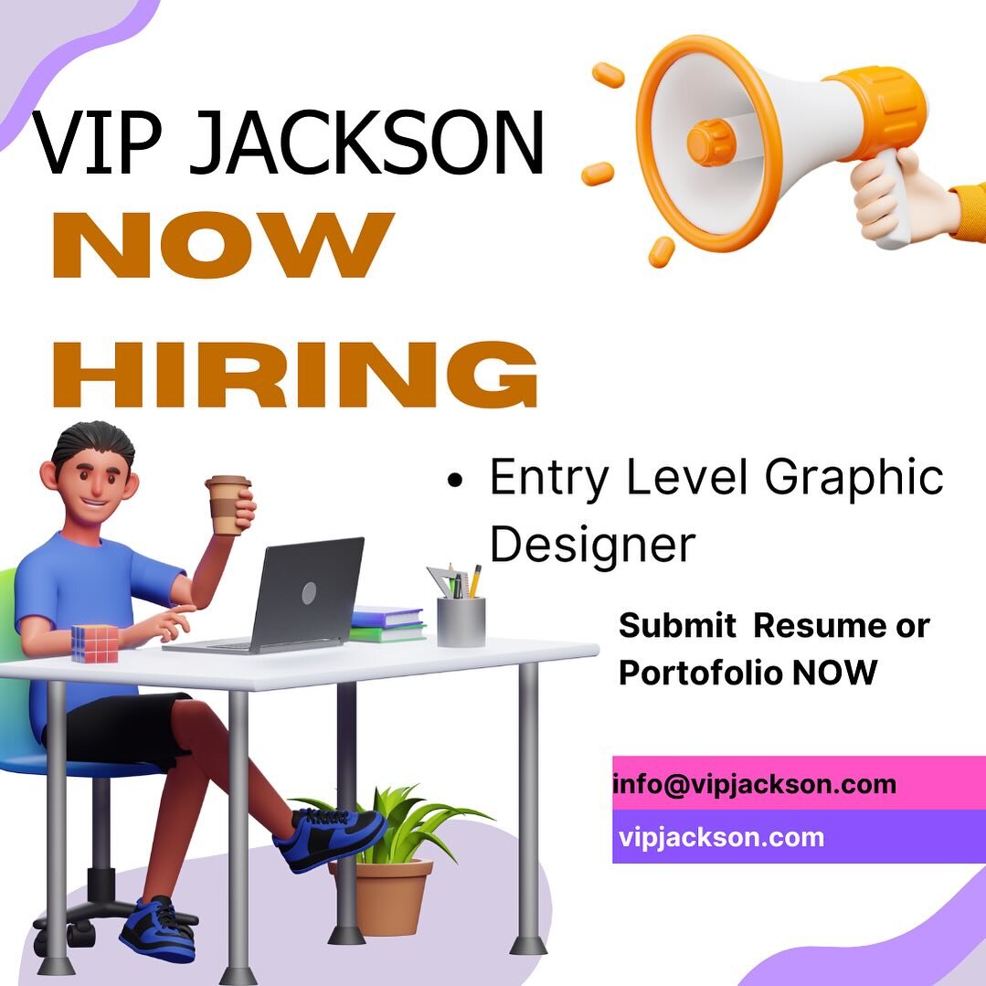 Want to work in a fun place doing fun and creative things? If you are a graphic designer and want to become a VIP, reach out to us.