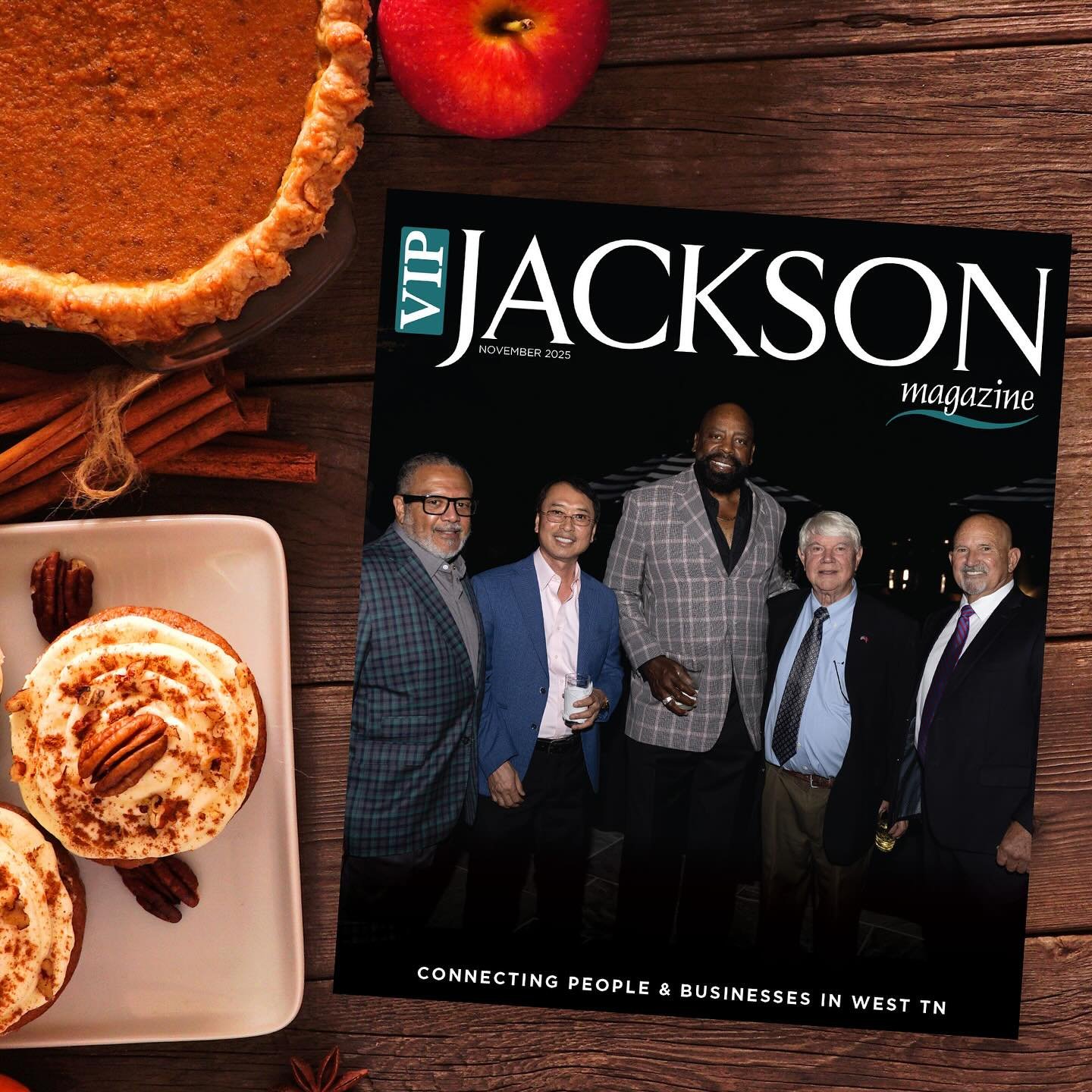 Fall is here and our November issue is out today! Make sure to grab a copy or follow the link in our bio to see everything inside.
.
.
.
.
#VIP&nbsp;#VIPJackson&nbsp;#VIPMagazine&nbsp;#November #November2025 #BestInJackson