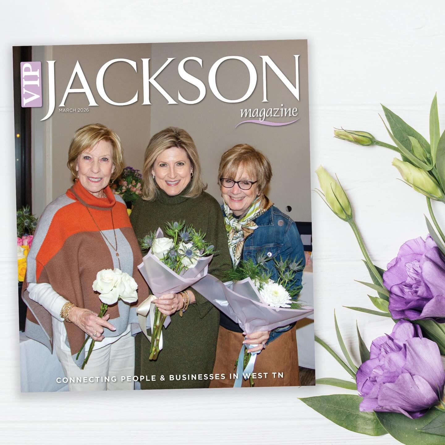 Happy March! Our latest issue is hitting the stands today! Make sure to grab a copy and find us online at the link in the bio. 
.
.
.
#VIP #VIPJackson #VIPMagazine #March