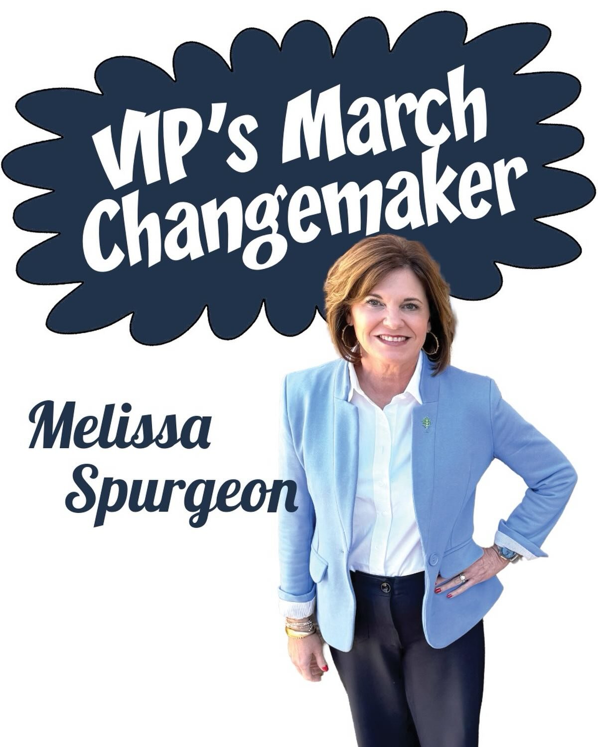 This month&rsquo;s Changemaker features Melissa Spurgeon! Grab an issue (or follow the link in our bio) to find out what makes her the perfect choice for this issue&rsquo;s Changemaker.
.
.
.
.
#VIPJackson&nbsp;#VIPMagazine&nbsp;#VIP&nbsp;#Changemake