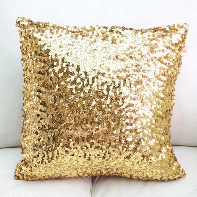 custom sequin cushion