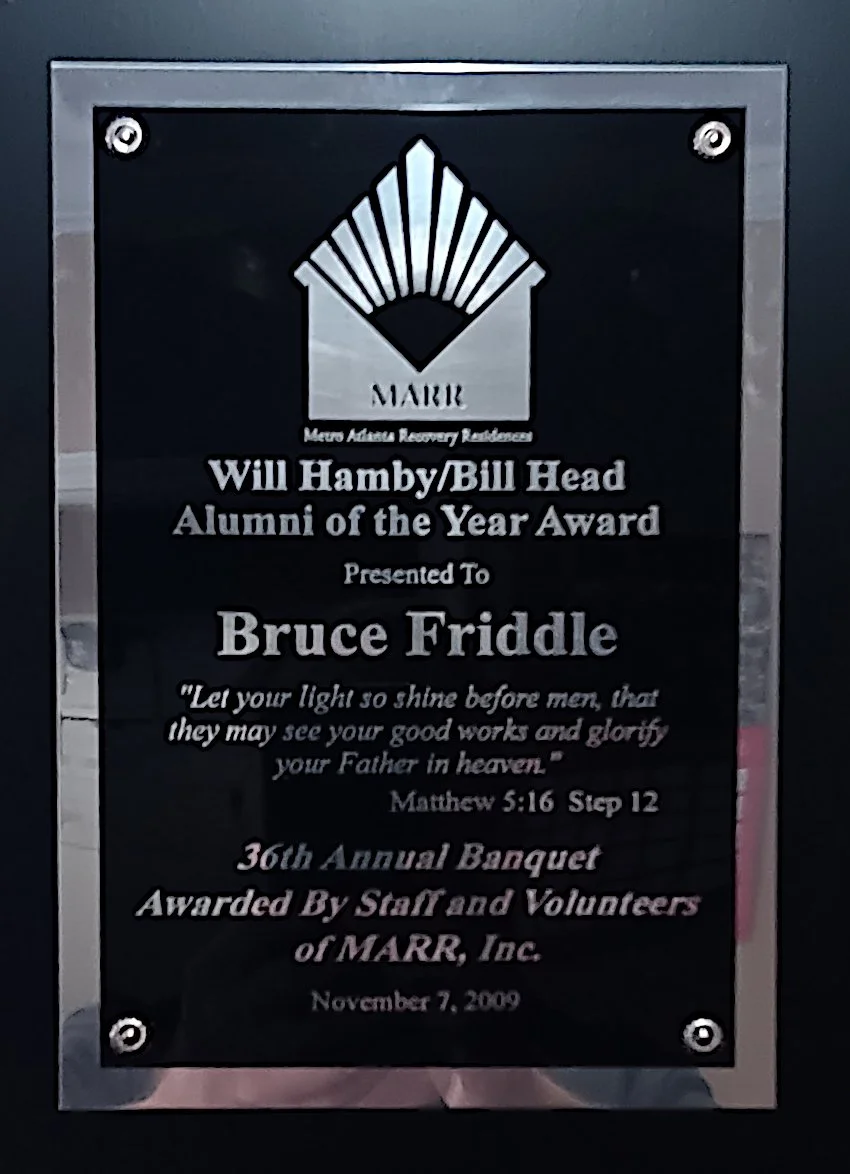 outstanding service award for substance abuse recovery