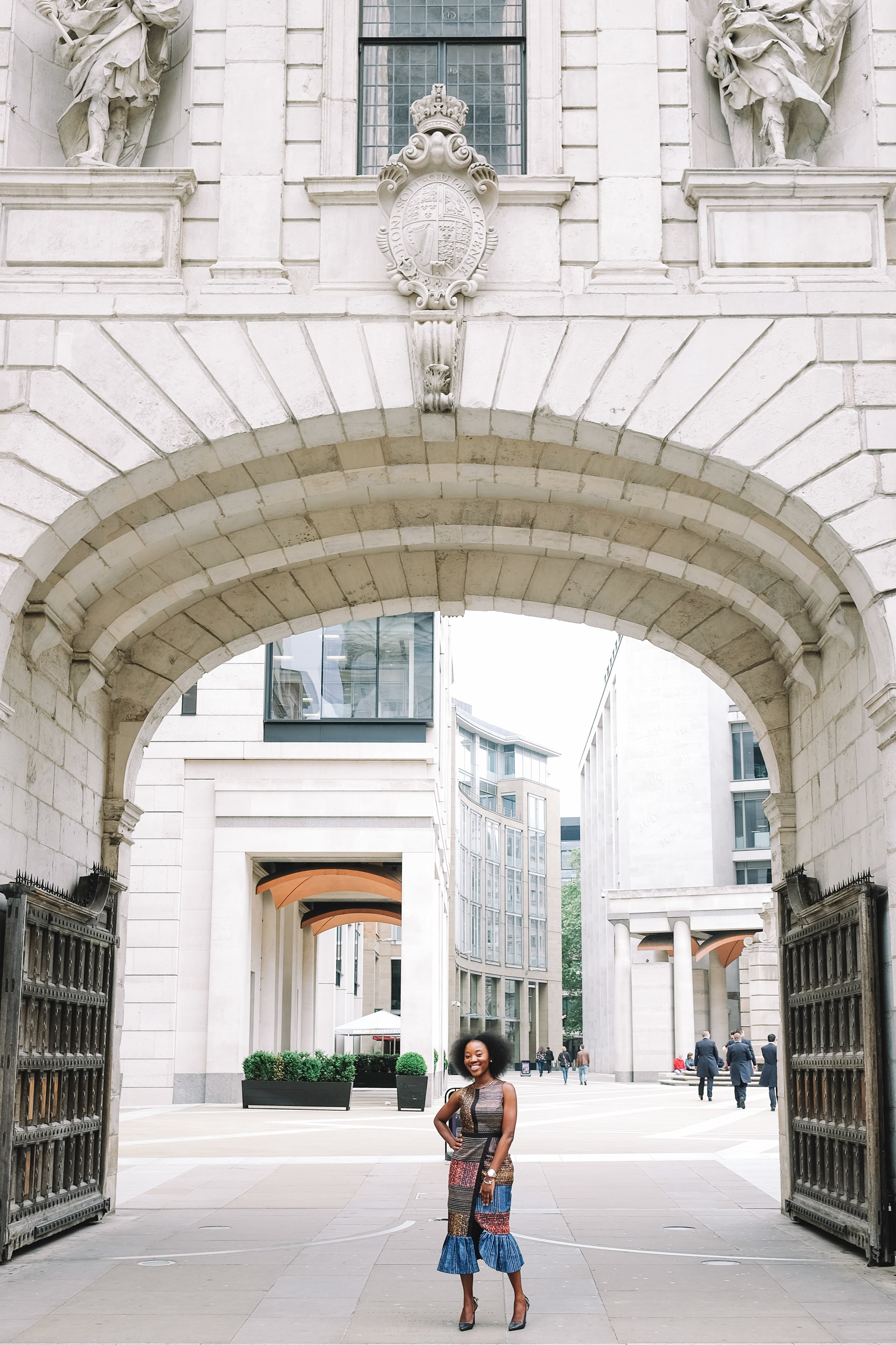 The grounds of St. Paul's Cathedral